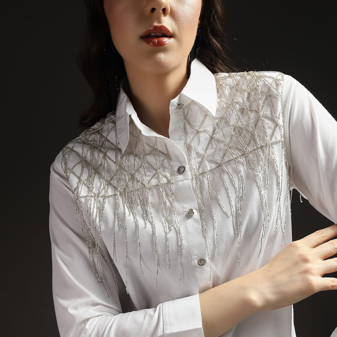 Moonshine Fringe Shirt